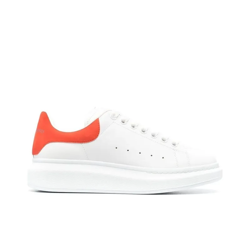 Alexander McQueen Oversized White Warm Orange-1