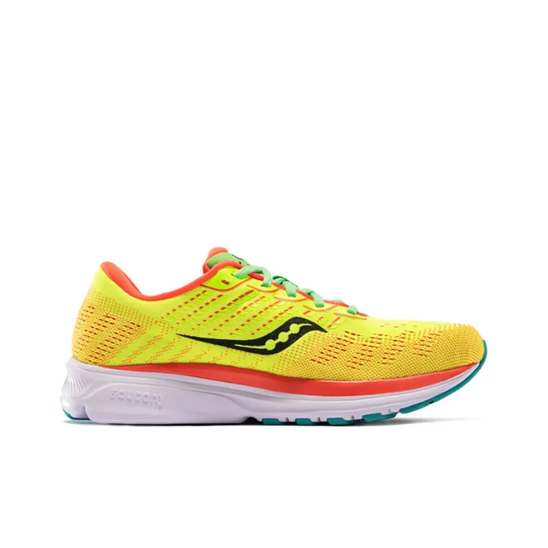 saucony Ride 13 Kids 'Citron Mutant'-1