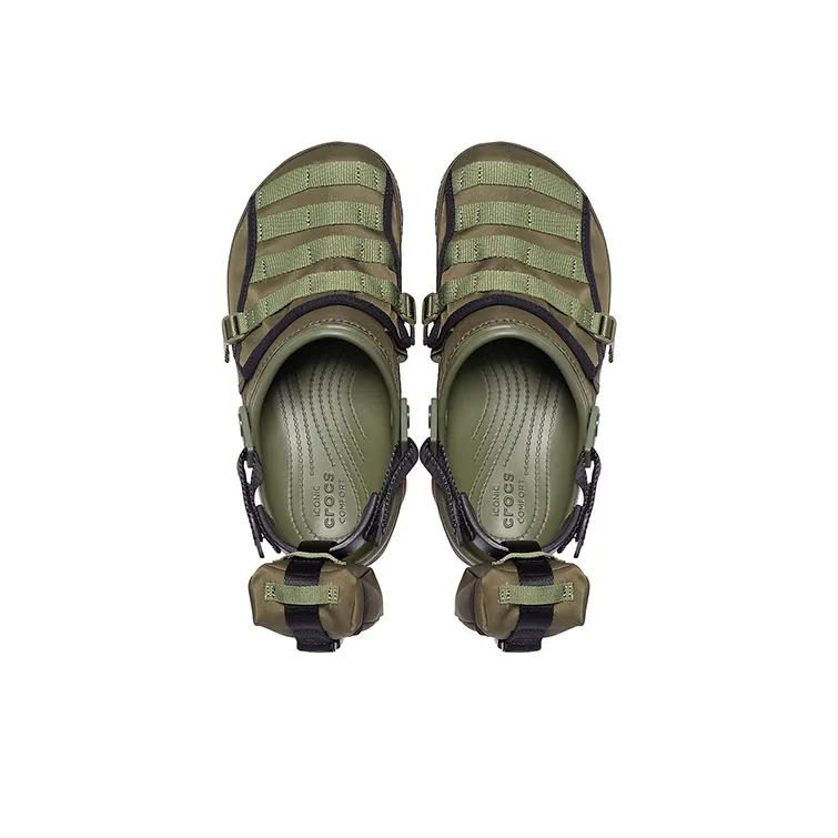 Crocs Beams X Classic All Terrain Military Clog 'Army Green'-3