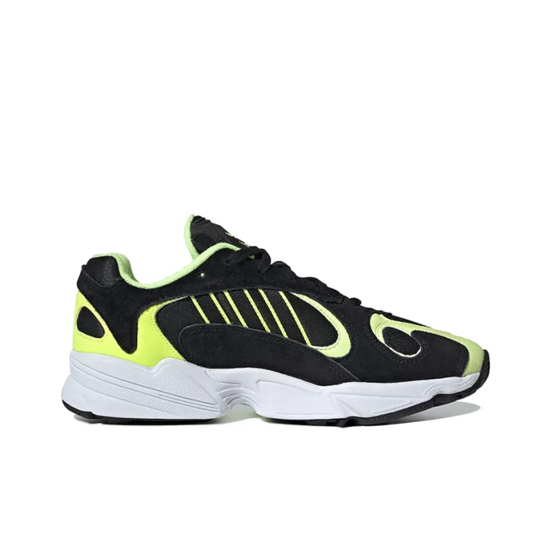Adidas Yung 1 Core Black Hi Res Yellow-1