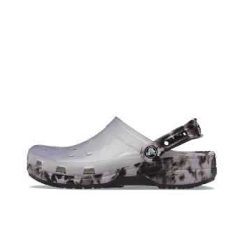 Crocs Classic Bleach Clogs 'Translucent Black White'