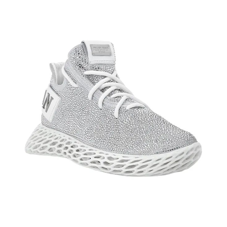 PHILIPP PLEIN Skeleton Runner Embellished Sneakers-1