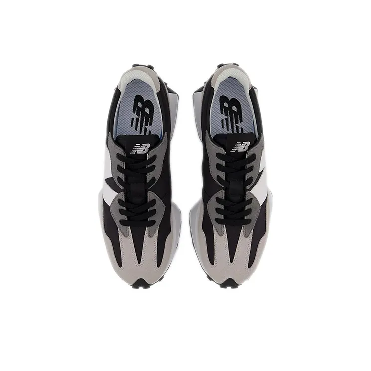 New Balance 327 Black White Grey-3