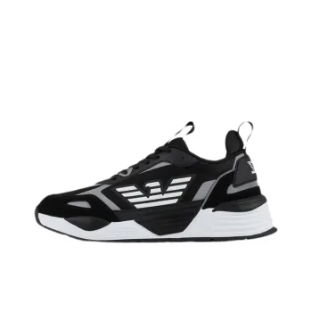 EMPORIO ARMANI Color Block Lace Up Sneakers