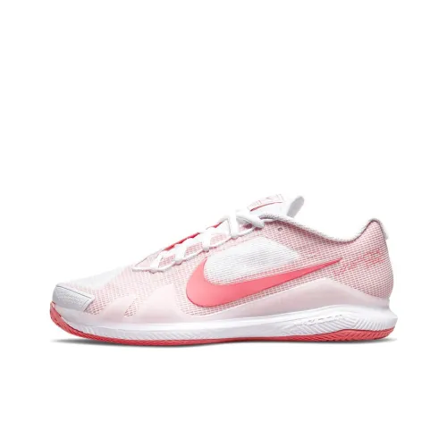 Nike Air Zoom Vapor Pro Tennis Shoes Women's Low-Top Pink/White