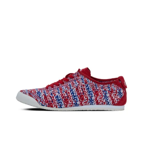 Onitsuka Tiger MEXICO 66 Casual Shoes Unisex Low-Top Red/Blue