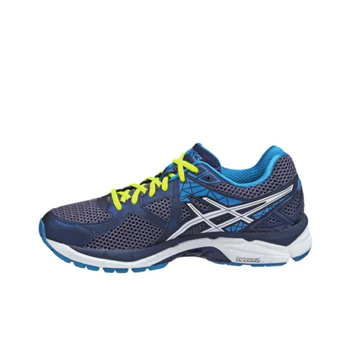 Asics GT-2000 3 Anti-Slip Wear-Resistant Low-Top Running Shoes Men's Navy Blue White