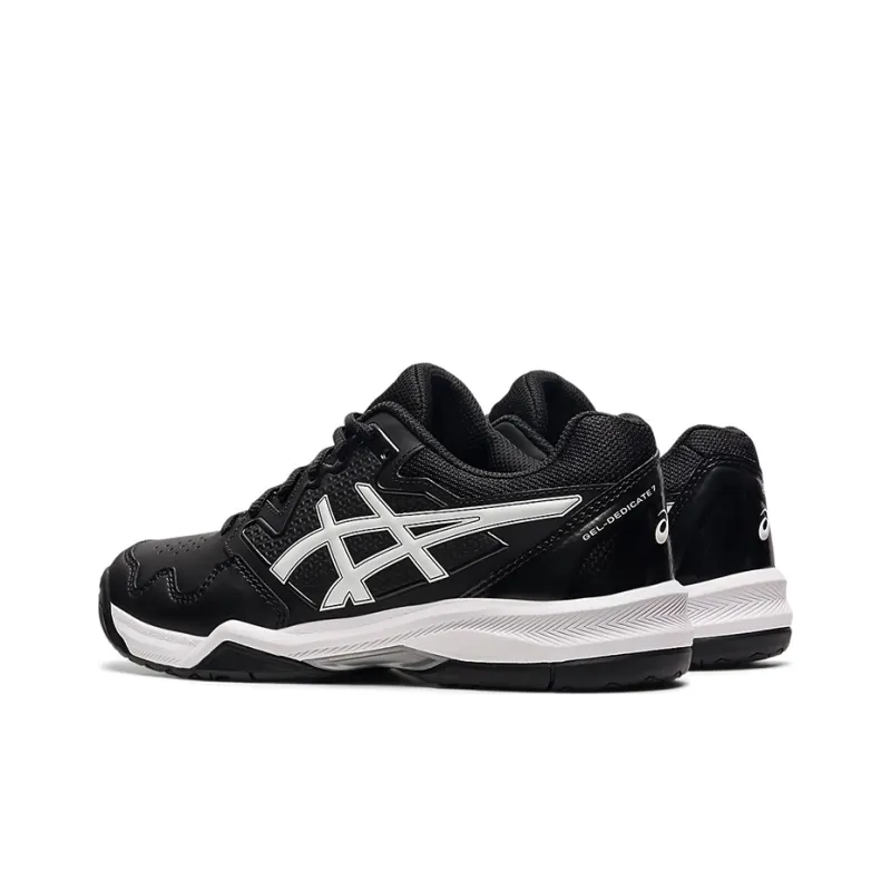 Asics Gel Dedicate 7 'Black White' Women's-3