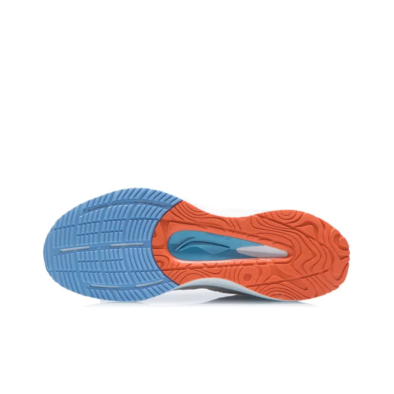 LiNing YueYing Yueying Cushioning Anti-Slip And Wear-Resistant Low-Top Running Shoes Blue Orange-5