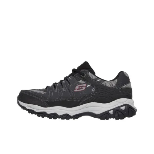 Skechers After Burn Hiking / Trekking Shoes Men Low-Top Charcoal/Black