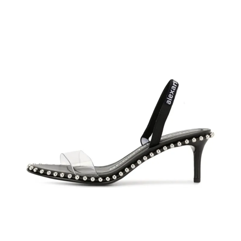 Alexander Wang One Strap Sandals Women's Black-0