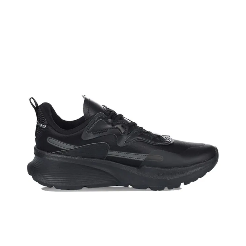 LiNing Soft Shock Absorbers Slip Resistant, Abrasion Resistant, Breathable Low Top Running Shoes Women's Standard Black-1