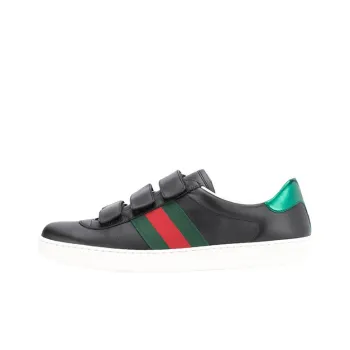 GUCCI ACE Stylish Skateboarding Shoes Men's Black