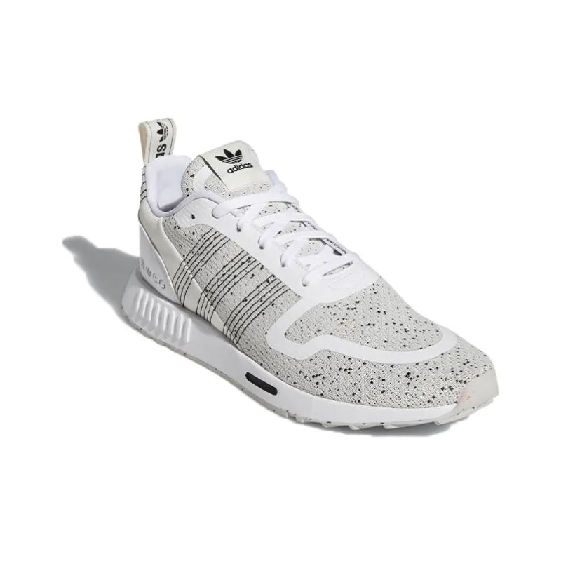 Adidas Originals Multi Cushioning Anti Slip And Wear Resistant Low Top Running Shoes Unisex White Black Gray-2