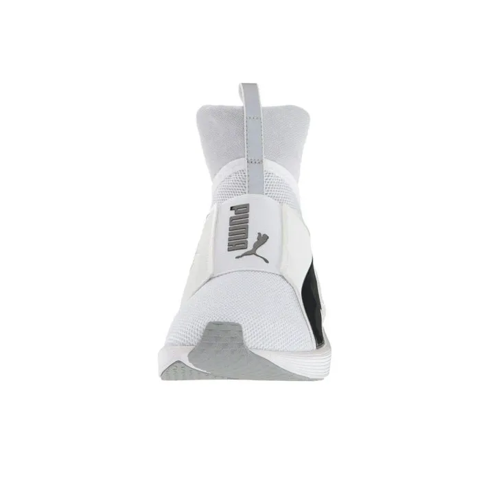 PUMA Fierce Core Wear-Resistant Slip-Resistant Low-Top Running Shoes Women's White Black-2