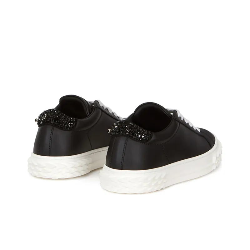 Giuseppe Zanotti/GZ Blabber Low Top Skateboard Shoes Women's Black-3