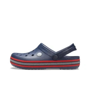 Crocs Crocband Zipper Band Clogs 'Navy Red'