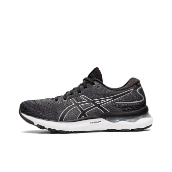 Asics Gel Nimbus 24 Wide 'Black White' Women's