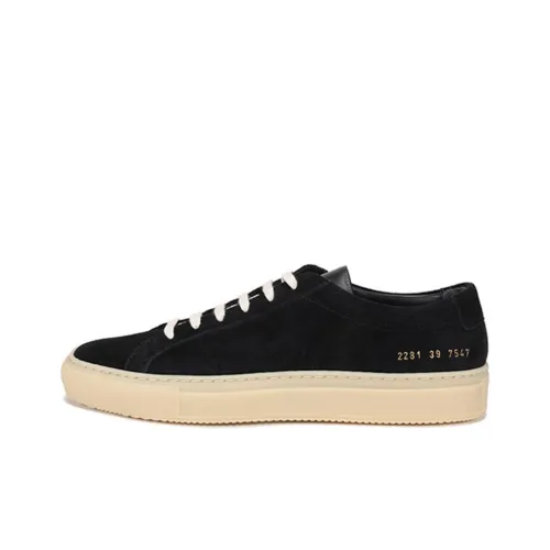 COMMON PROJECTS Skateboard Shoes Men Low-Top Black