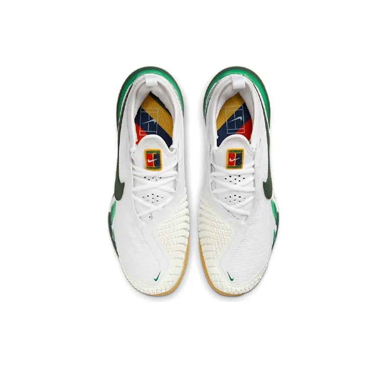 Nike Court React Vapor Nxt Summit White Gorge Green Women's-3