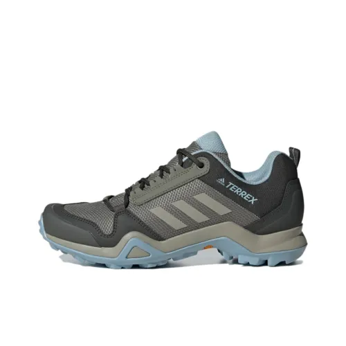 Adidas claquette Ax2r Breathable Low-Top Outdoor Shoes Women's Green Gray