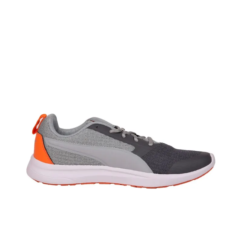 PUMA Breakout Idp Low-Top Running Shoes Men's Gray Orange-1