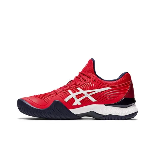 Asics Court FF 2 NOVAK Tennis Shoes Men Low-Top Red