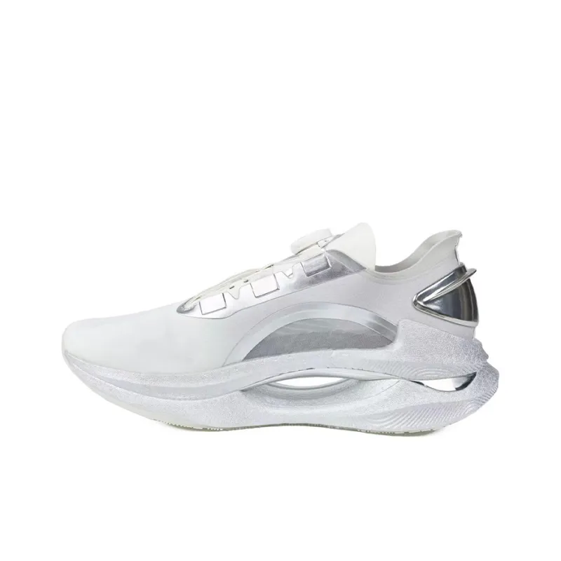 HajimeSorayama LiNing Jueying 䨻 Rebound Low Top Running Shoes Men's Metallic Silver-0