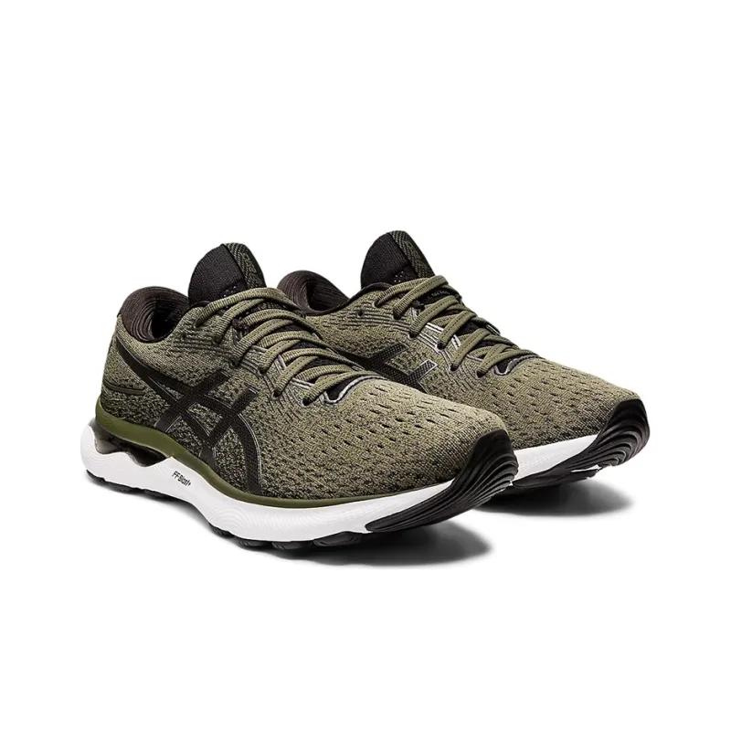 Asics Gel Nimbus 24 Olive Canvas Gunmetal-3