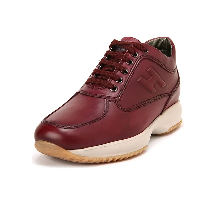 HOGAN Interactive Low Top Casual Shoes Men's Red Brown-1