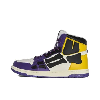AMIRI Skel Top Hi Purple Gold Black White
