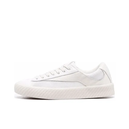 By Far Skateboard Shoes Women's Low-Top White