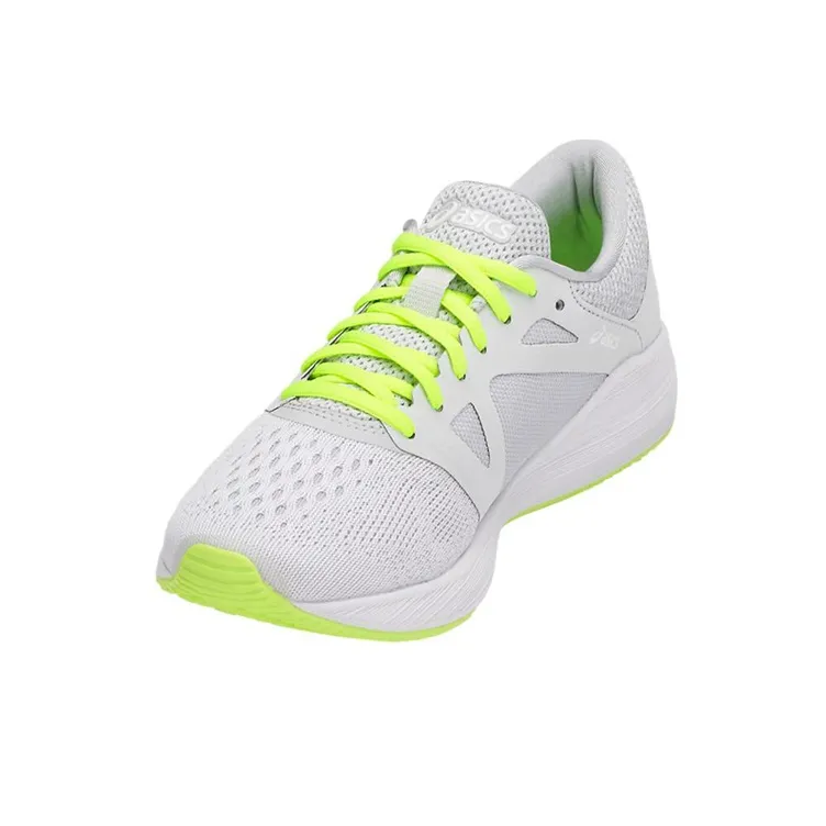 Asics Roadhawk Ff Durable Breathable Low-Top Running Shoes Women's Gray-3