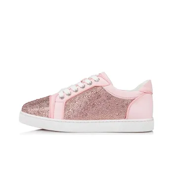 Christian Louboutin Skateboard Shoes Women's Low-Top Pink