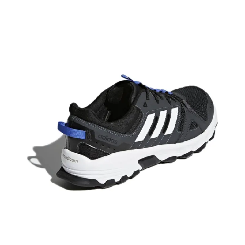 Adidas Rockadia Trail Low-Top Running Shoes Men's Gray White-3