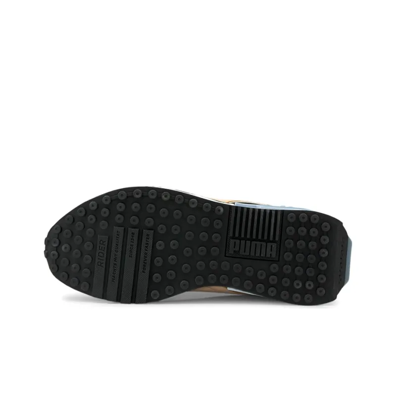 PUMA City Rider Electric Cushioned Slip-Resistant Low-Top Running Shoes Unisex Black Pink-4