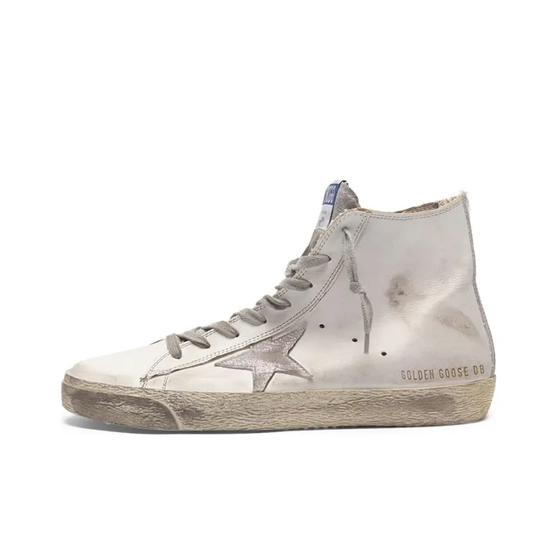 Golden Goose Francy Casual Shoes Women's White Old-fashioned-0