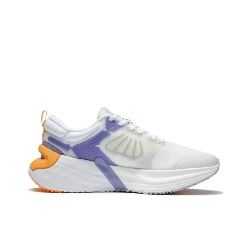 LiNing Furious Rider 6.0 Cushioning Anti Slip And Wear Resistant Support Reflective Low Top Running Shoes Men's White-1