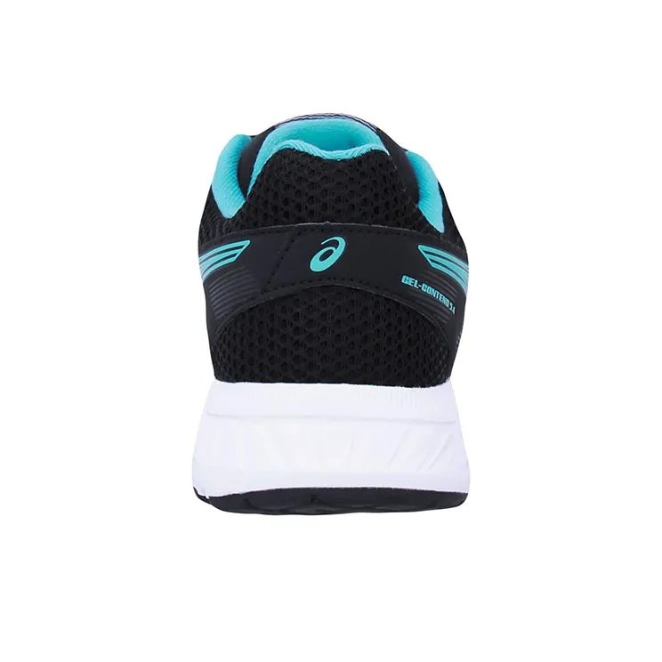 Asics Gel-Contend 5 Running Shoes Women's Low-Top Black/Green-3