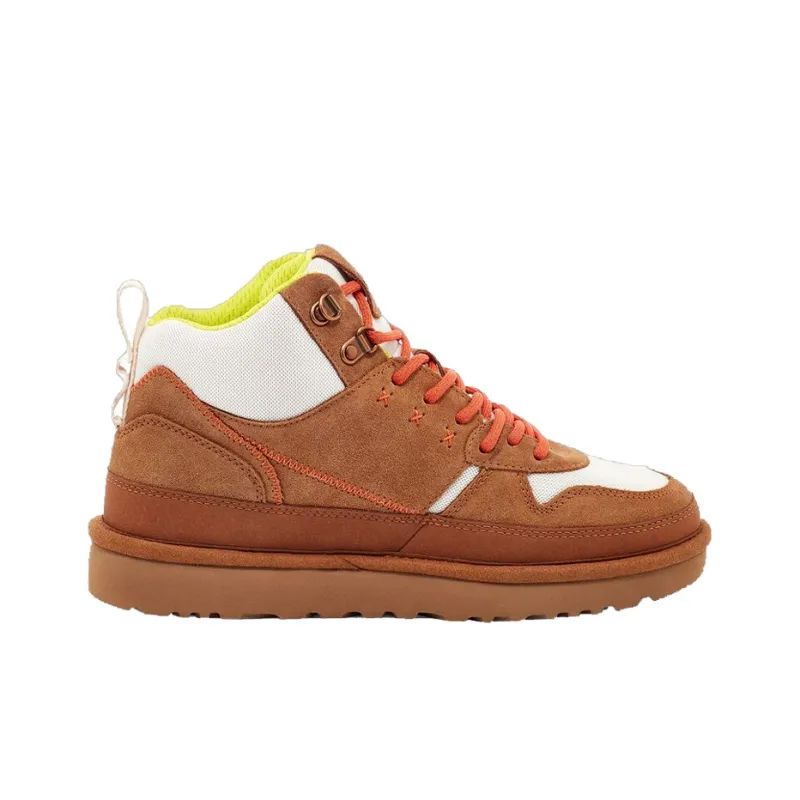 UGG Highland- Skateboard Shoes Women's High-Top Chestnut-1