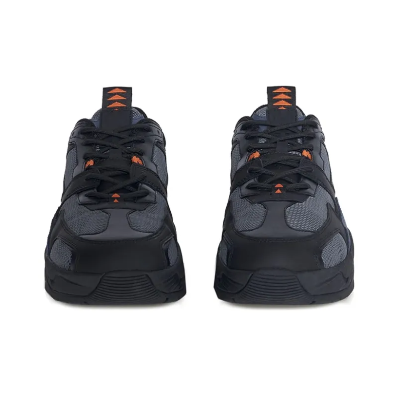 MARCELO BURLON COUNTY OF MILAN Burlon Cushioned Wear-Resistant Slip-Resistant Low-Top Casual Shoes Men's Black-1