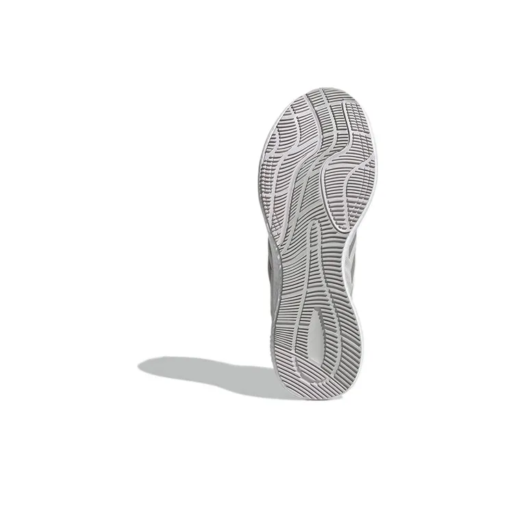 Adidas Edge Lux 4 Wear-Resistant Low-Top Running Shoes Women's Gray White-5
