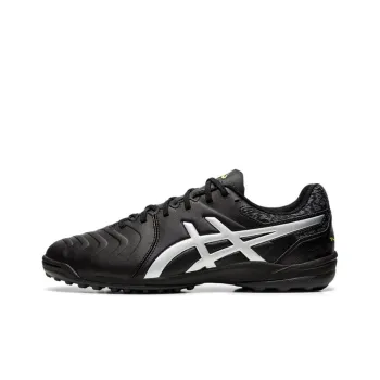 Asics Ds Light Club DS Light TF SL Wear Resistant Slip Resistant Low Top Running Shoes Unisex Black White