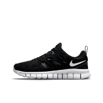 Nike Free Run 2 (GS) Sports Running Shoes Black/White Female