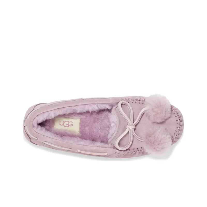 UGG Dakota Bow Pom 'Pink Purple' Women's-4