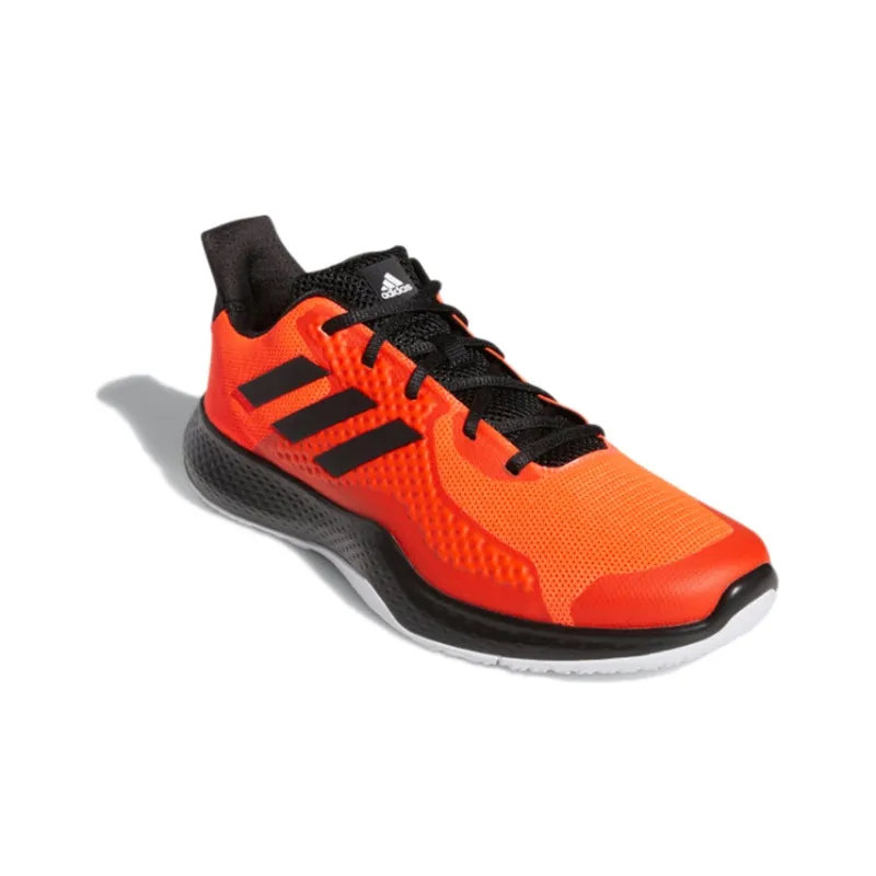 Adidas Fitbounce Wear-Resistant Low-Top Tennis Shoes Men's Orange-2