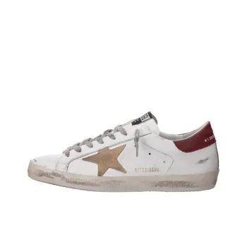 Golden Goose Super Star Stylish Skateboarding Shoes Men's White