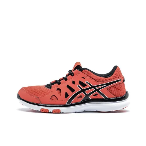 Asics Gel-Fit Tempo Running Shoes Women's Low-Top Orange/Black