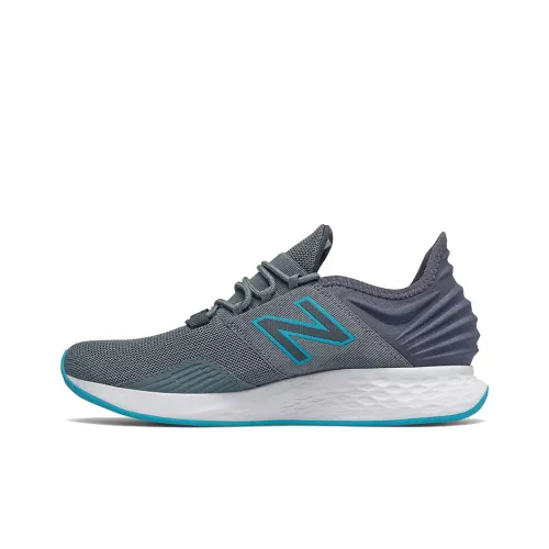 New Balance NB Fresh Foam Running Shoes Men Low-Top Ocean Gray/Sky Blue