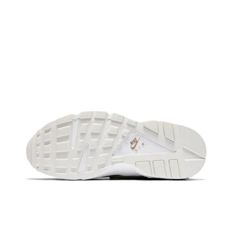 Nike Air Huarache Run Running Shoes Women's Low-Top Khaki-5